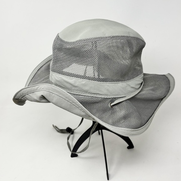 PANAMA JACK Men’s Gray Polyester & Nylon Weather Sun Shade Boonie Bush Hat Sz L - Picture 2 of 6